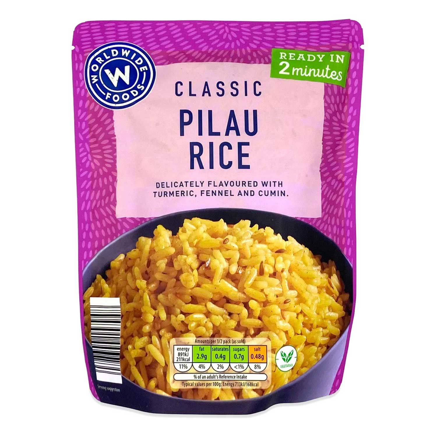 Classic Pilau Rice 250g Worldwide Foods ALDI IE